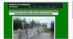 Desktop Screenshot of guaranteedfence.com